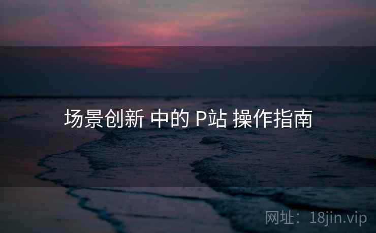 场景创新 中的 P站 操作指南