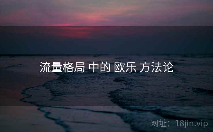 流量格局 中的 欧乐 方法论